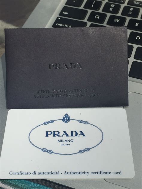 fake prada for sale|prada authenticity card.